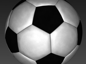 football Modelo 3D