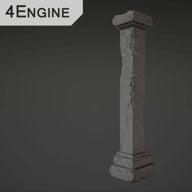 column 3D Model .c4d .max .obj .3ds .fbx .stl .blend