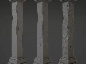 column 3D Model