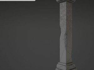 column - 2nd Modelo 3D