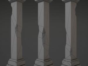 column - 2nd 3D Model