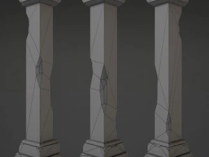 column - 2nd 3D Model