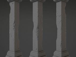 column - 2nd 3D Model