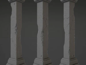 column - 2nd 3D Model