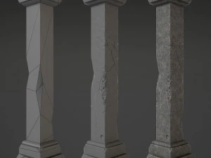column - 2nd 3D Model