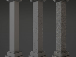 column - 2nd 3D Model