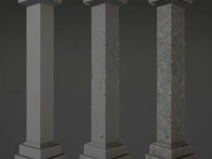 column - 2nd 3D Model