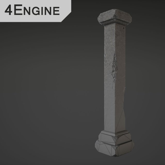 column - 3rd 3D-Modell .c4d .max .obj .3ds .fbx .stl .blend 