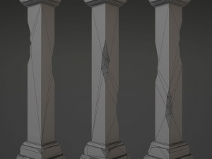 column - 3rd 3D-Modell