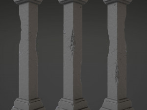 column - 3rd 3D-Modell