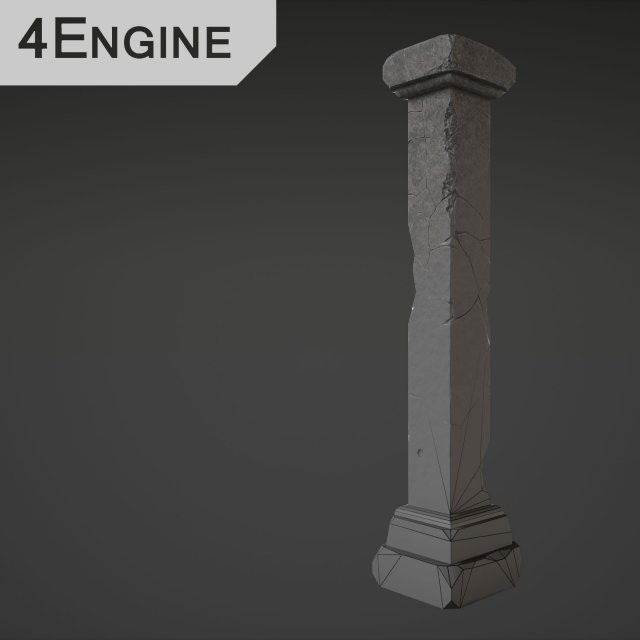 column - 4th 3D Model .c4d .max .obj .3ds .fbx .stl .blend 