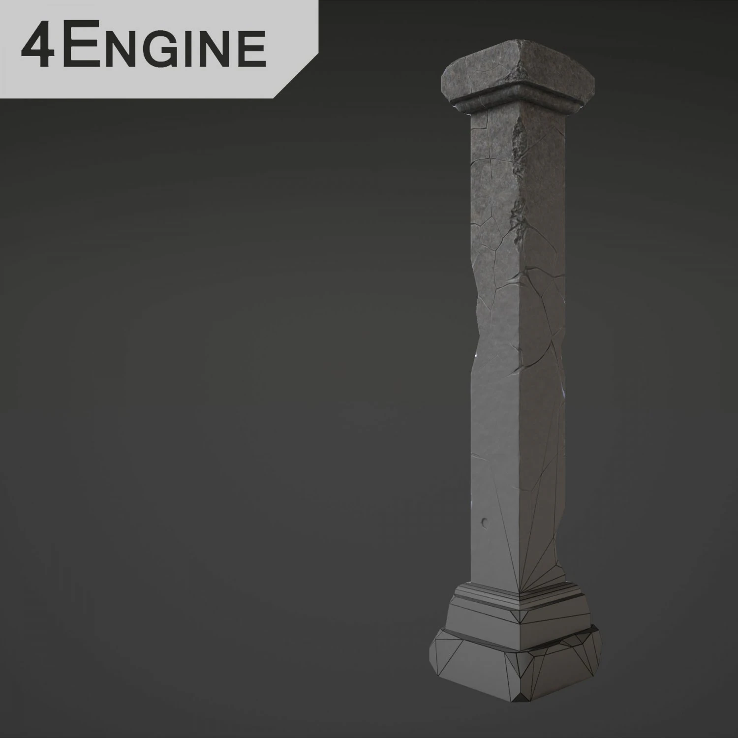 column - 4th 3D Model .c4d .max .obj .3ds .fbx .stl .blend 