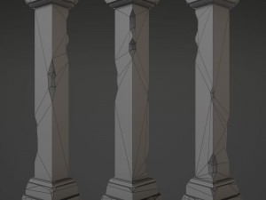 column - 4th 3D Model