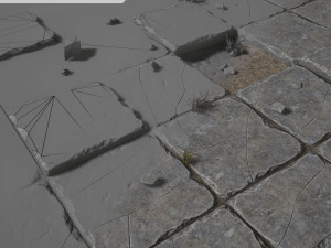 stone floor Modelo 3D
