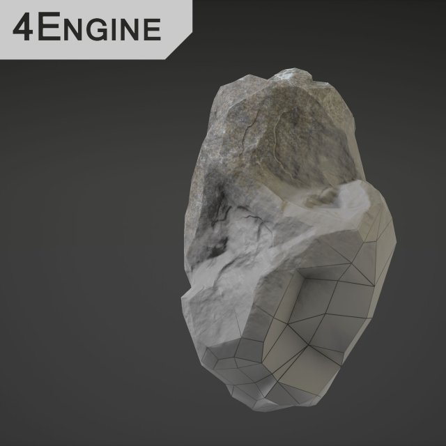 stone big - 1st Modelo 3D .c4d .max .obj .3ds .fbx .stl .blend 