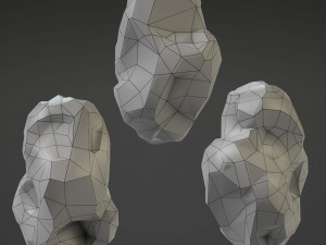 stone big - 1st Modelo 3D