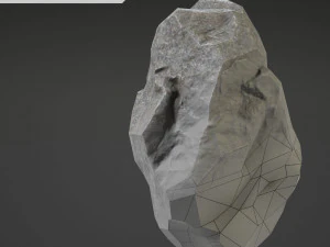 grosse pierre - 3&egrave;me Modèle 3D