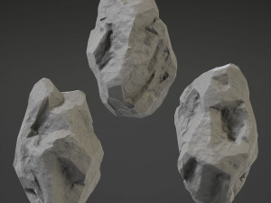 stone big - 3rd 3D 模型