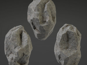 stone big - 4th Model 3D
