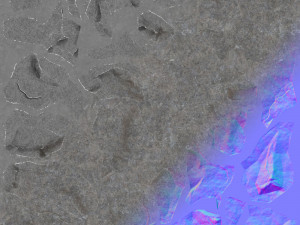 stone big - 4th Model 3D