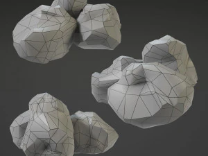 stone middle 3D Model