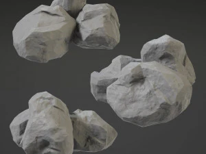 stone middle 3D Model