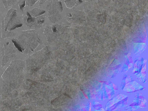 stone middle 3D Model