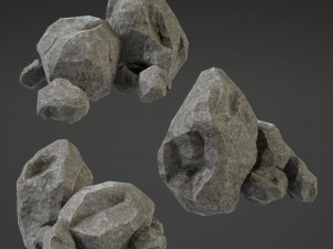 stone middlesmall Modèle 3D