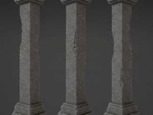 column set 3D Model