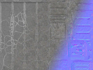 kumpulan kolom Model 3D