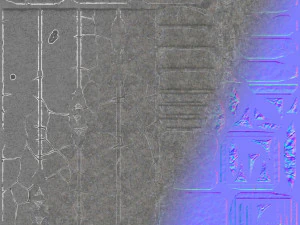 kumpulan kolom Model 3D