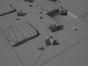 column set 3D Model