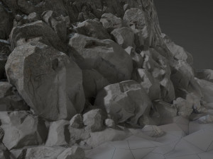 stone set Modèle 3D