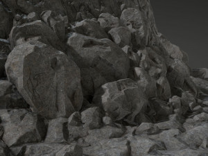 stone set 3D-Modell