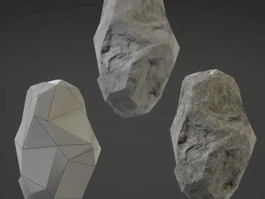 stone set 3D Model