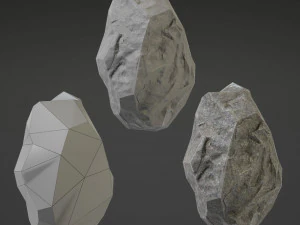 stone set 3D Model