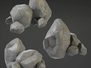stone set 3D Model