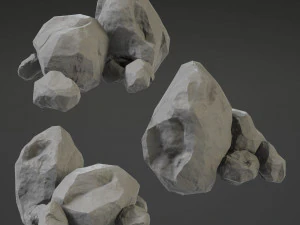 stone set 3D Model