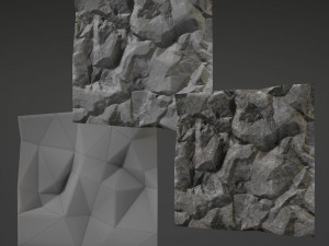 stone set 3D-Modell