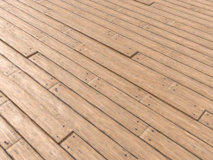 дерев'яна підлога 3D Модель