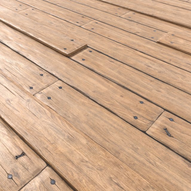wooden floor 3D 모델 .c4d .max .obj .3ds .fbx .stl .blend 