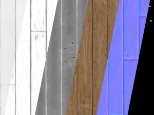 дерев'яна підлога 3D Модель