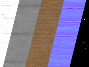 wooden floor 3D 모델
