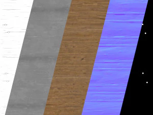 дерев'яна підлога 3D Модель