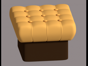 settee 3Dモデル