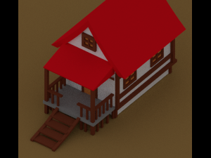 house 3Dモデル