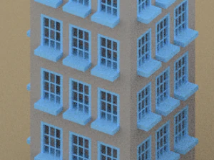 houses buildings 3D Model