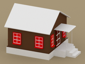 houses buildings 3D 模型