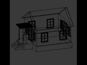 houses buildings 3D 模型