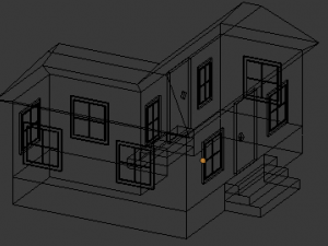 houses buildings 3D 模型